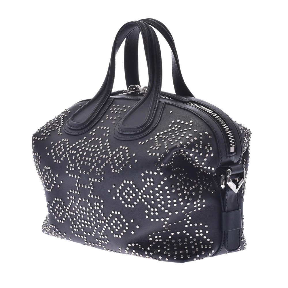 Givenchy Studded Black Nightingale Calfskin Bag
